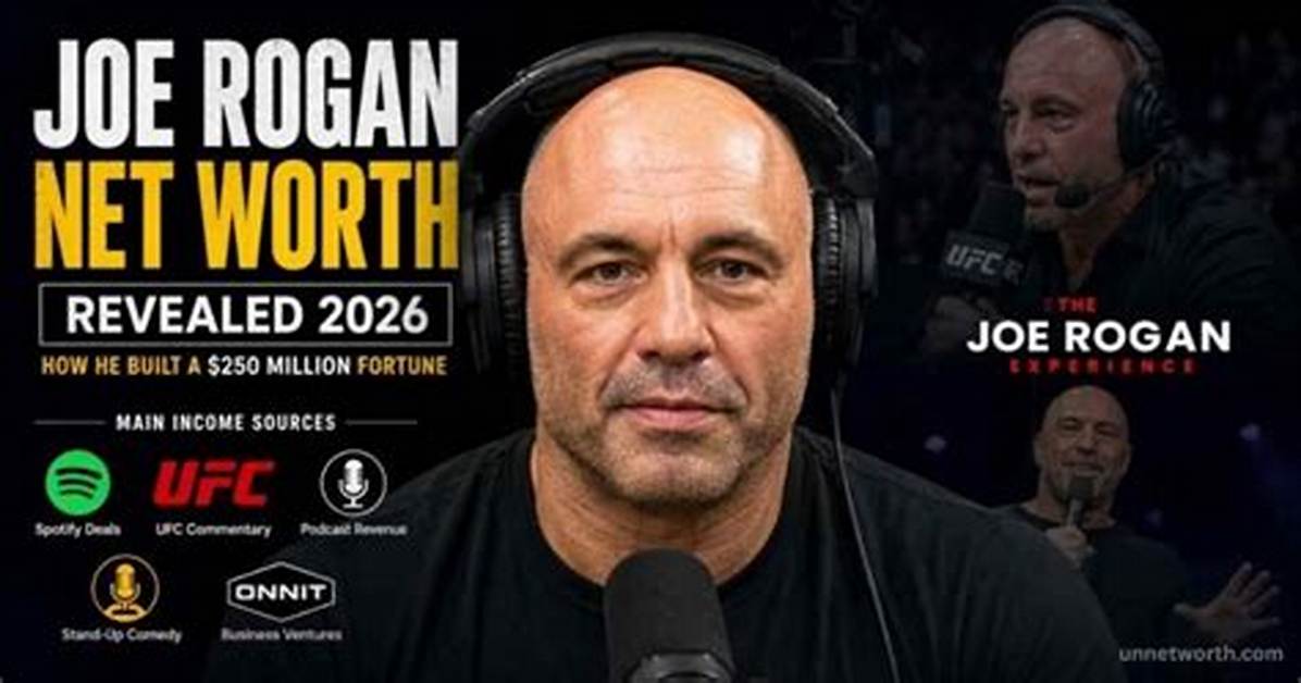 Joe Rogan Net Worth: Unveiling the Wealth of a Podcast Icon