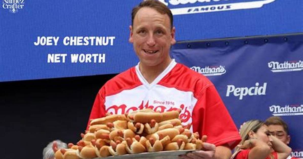 Joey Chestnut Net Worth Details About Career Home Cars Age