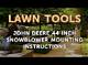 John Deere 44 Inch Snowblower Mounting Instructions