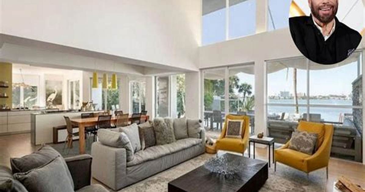 John Travolta's House: a Look Inside!