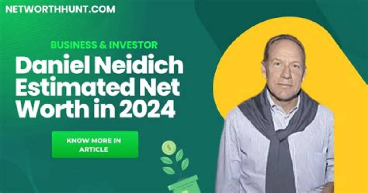 Jon Neidich Net Worth