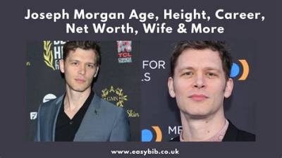 Joseph Morgan Movies, Bio, Wiki, Age, Wife, Klaus Mikaelson, and Net Worth