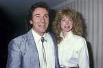 Julianne Phillips and Bruce Springsteen