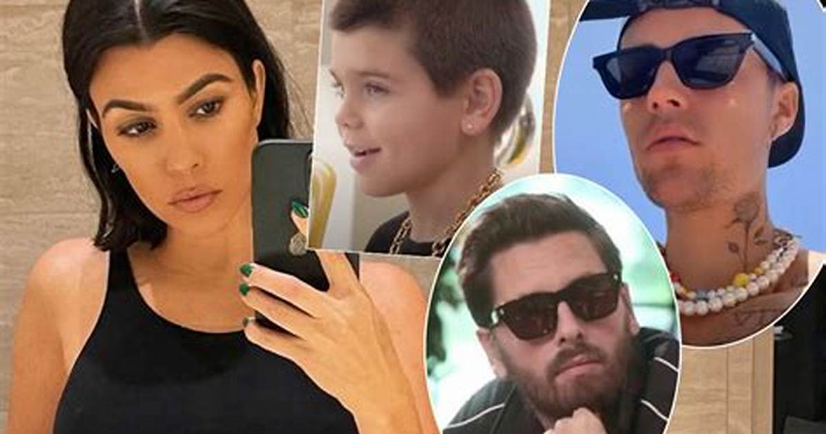 Justin Bieber Kourtney Kardashian