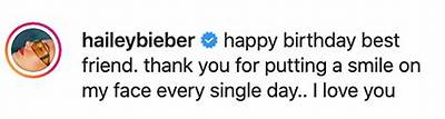 Justin Bieber Wishes Hailey a Happy Birthday with Loved-up Pictures