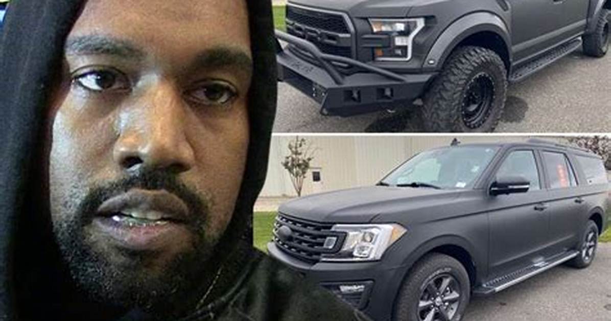 Kanye West Auctions a Fleet of Cars for 434 780