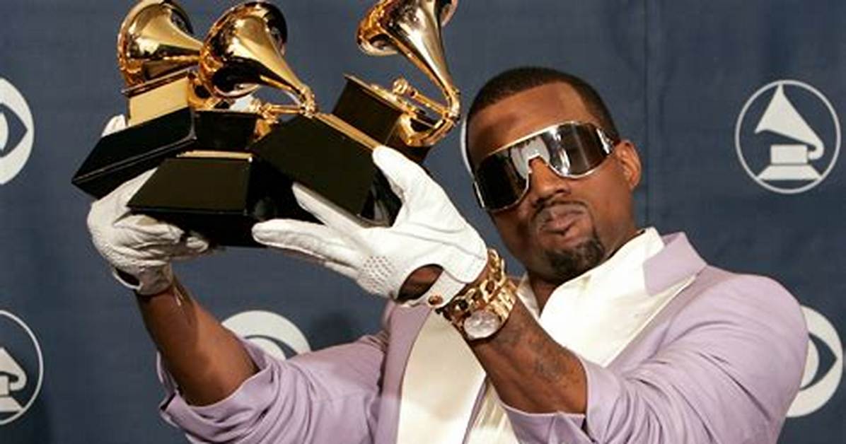 Kanye West Wins 2 Grammy Awards Officially Ties with His Mentor Jay Z as They Ve Now Each Won 24