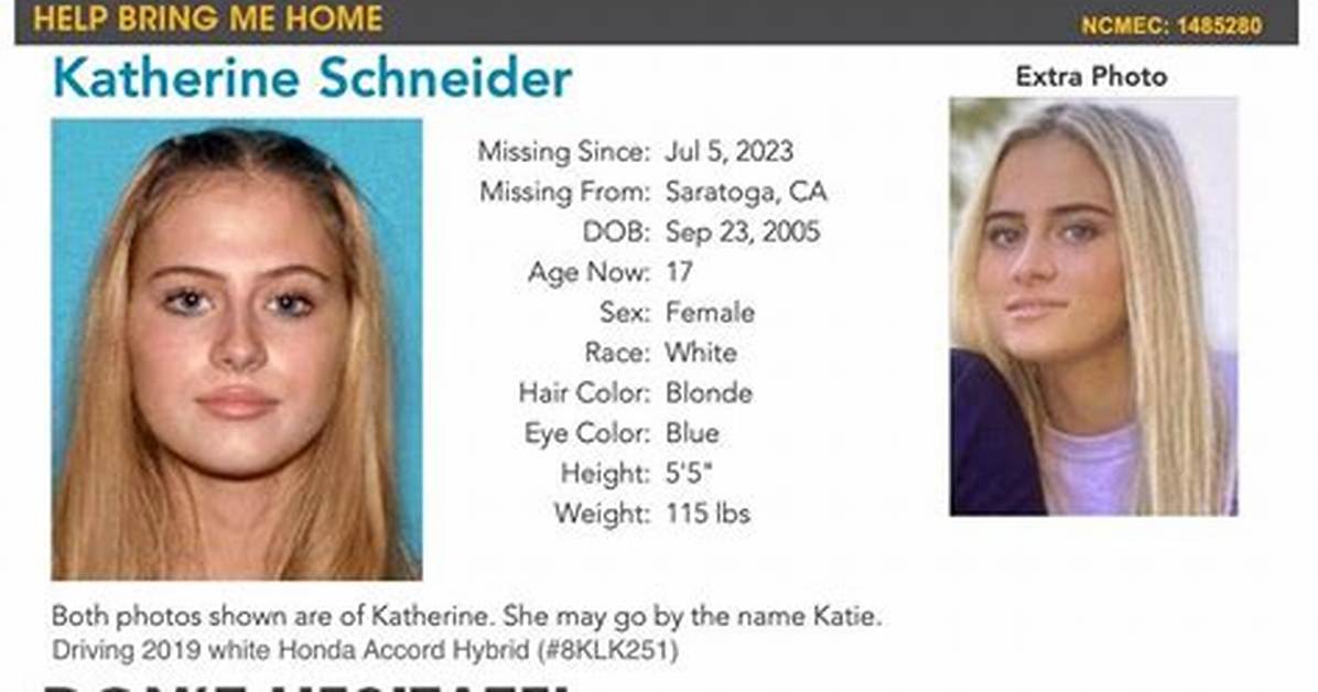 Katie Schneider Missing Update 2023