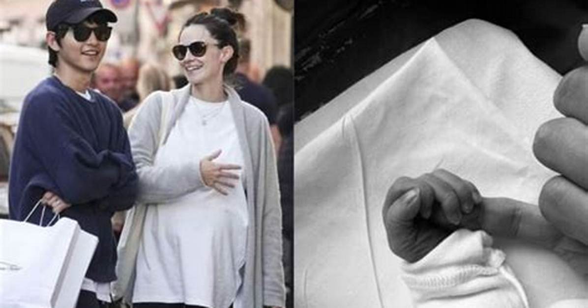 Katy Louise Saunders Welcomes First Child with Hugh Grant