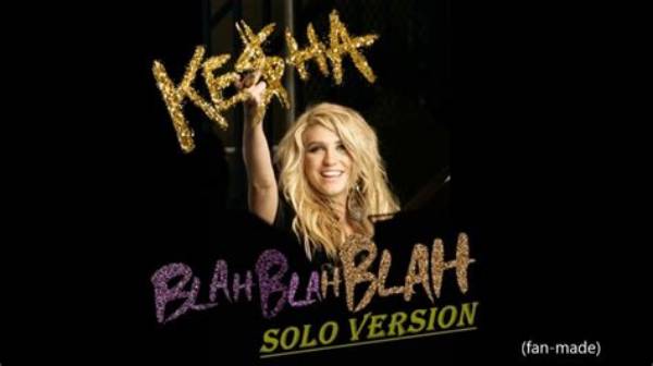 Kesha 3Oh!3 - Blah Blah Blah: Find the Lyrics & More