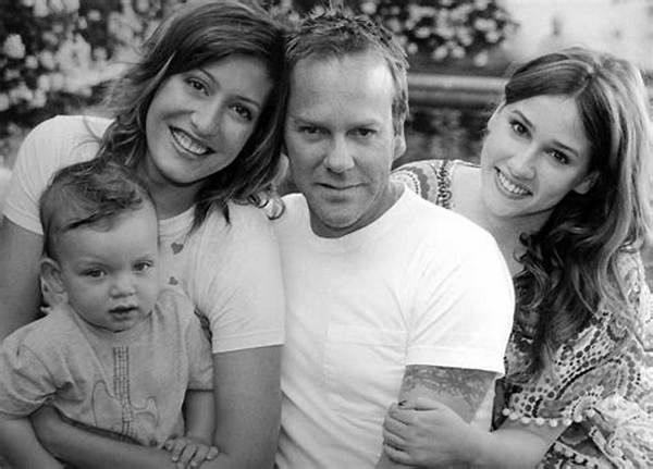 Kiefer Sutherland's Wife and Children: a Family Portrait