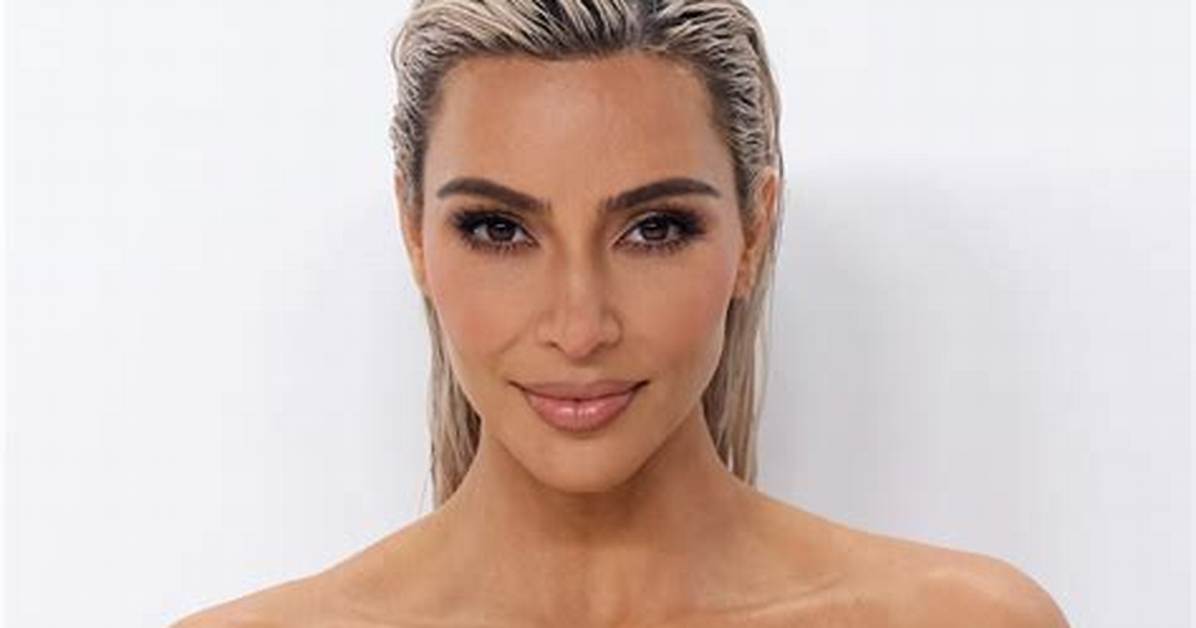Kim Kardashian Shows off Her $200K Skims Lamborghini