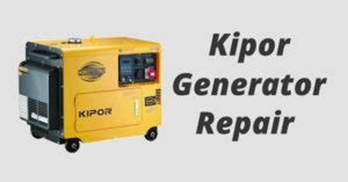 Kipor Generator Troubleshooting Homesteady