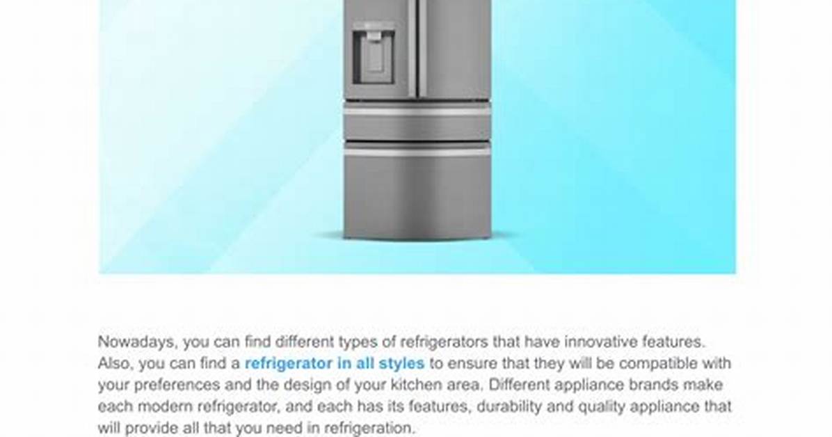 Knocking Noise from a Kenmore Refrigerator