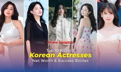 Korean Success Stories: Richest Korean Actresses