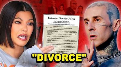 Kourtney Kardashian & Travis Barker Divorce? Details