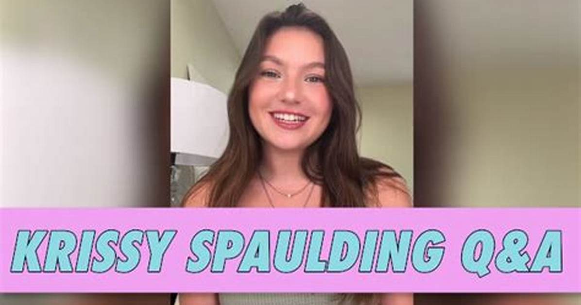 Krissy Spaulding: a Comprehensive Look into Her Erome Journey and Beyond