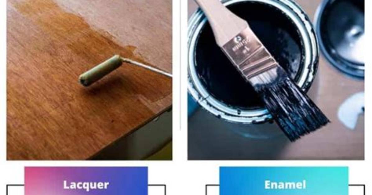 Lacquer Paint vs Enamel