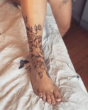 Ladies Lower Leg Tattoos: a Trendy and Expressive Art Form