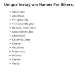 Lady Biker Nicknames: Celebrating the Spirit of Women Riders