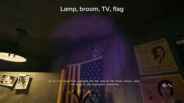 Lamp Switched off Near Broom Closet: Ivan's Quick Action