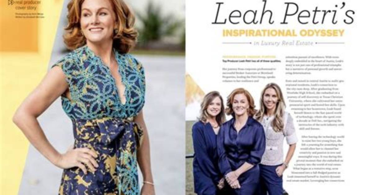 Leah Petri Petri Group: a Visionary Leader in Business and Philanthropy