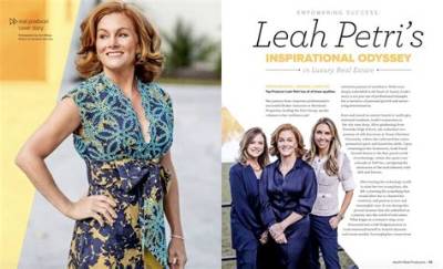 Leah Petri Petri Group: a Visionary Leader in Business and Philanthropy