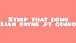 Liam Payne & Quavo - Strip That Down Lyrics | Official Lyrics