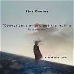 Lies Deception Quotes