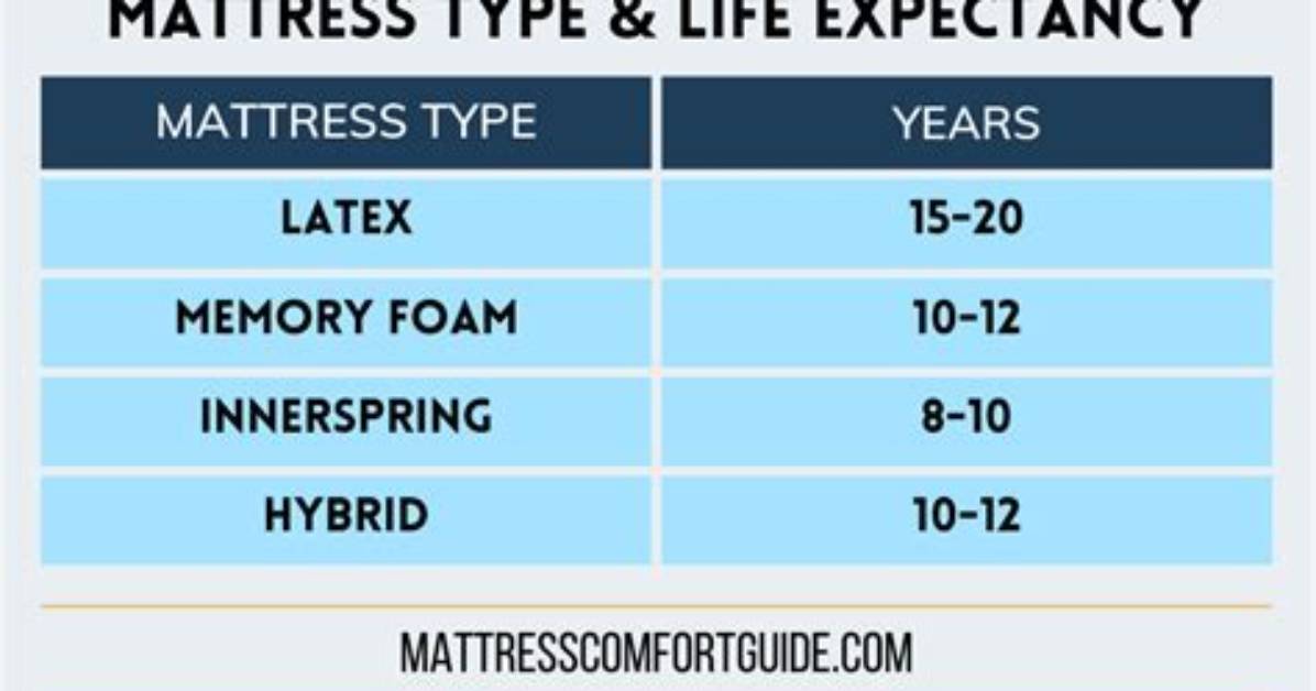 Life Expectancy of Memory Foam