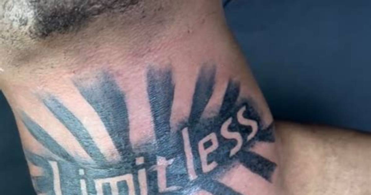 Limitless Tattoo on Neck: a Bold Expression of Art and Identity