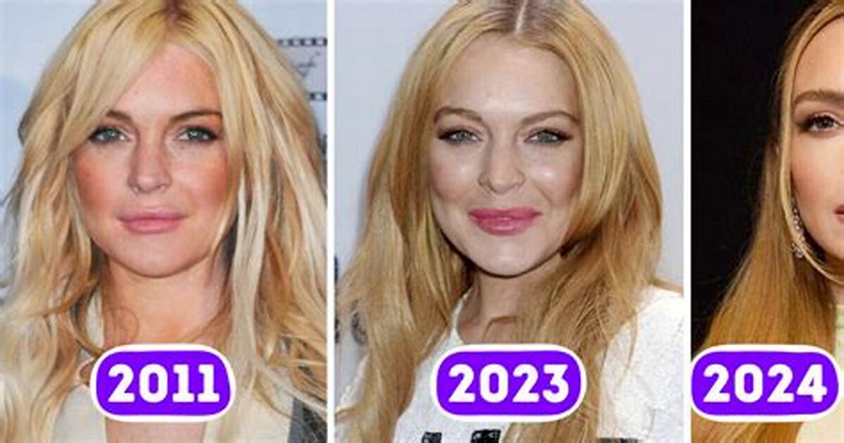 Lindsay Lohan's Breast Augmentation: a Timeline of Her Changing Body