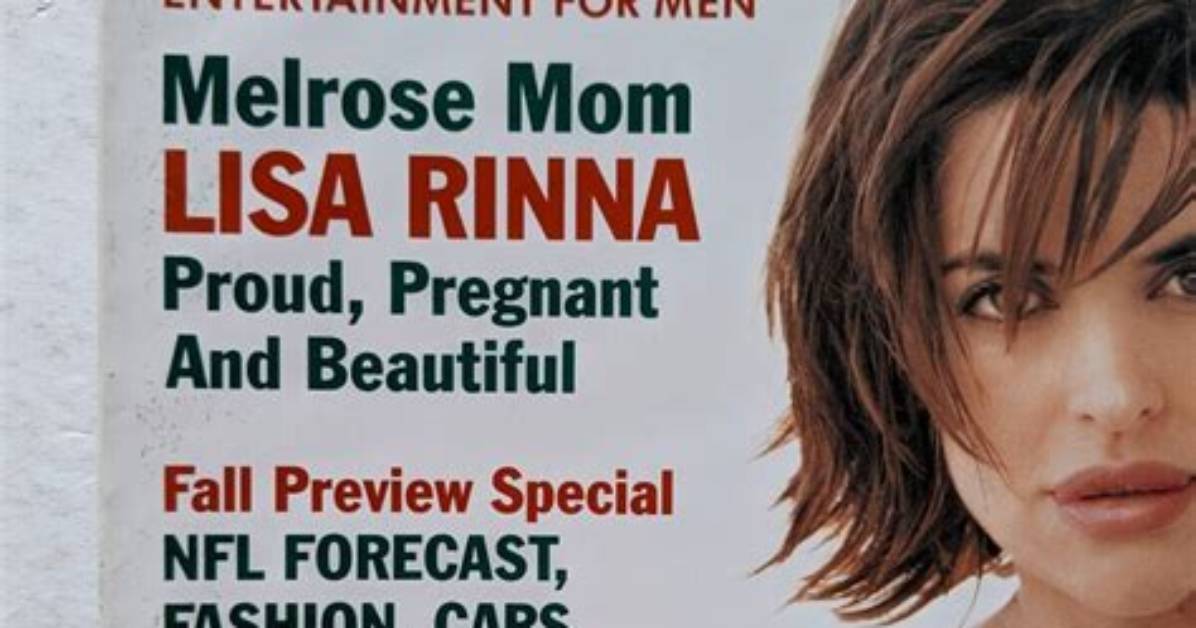 Lisa Rinna Captivates in Playboy Iconic
