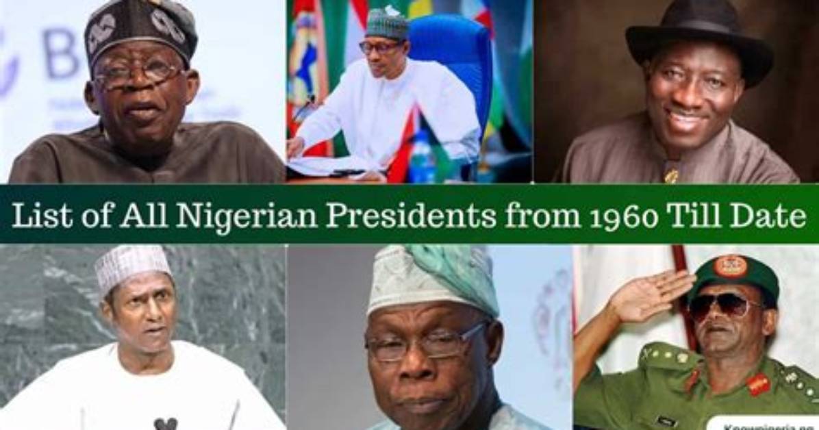 List of All Nigerian Presidents