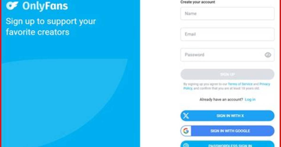 Log in to Onlyfans Your Guide to Accessing Exclusive
