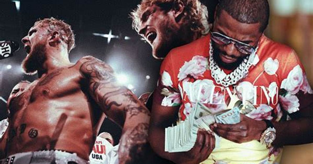 Logan Paul Swings at Floyd Mayweather He S