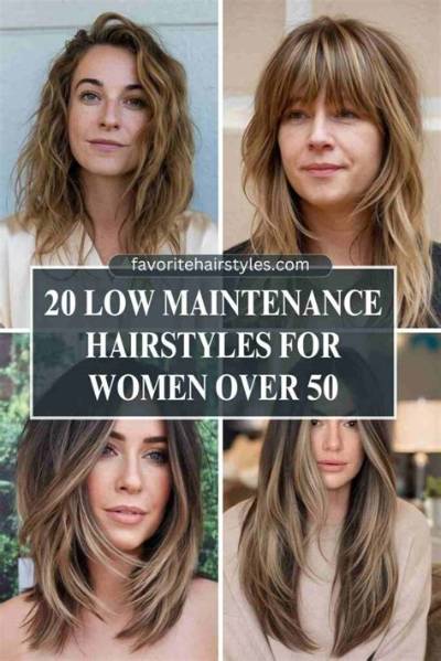 Low Maintenance Hairstyles for Older Women: Effortless Beauty