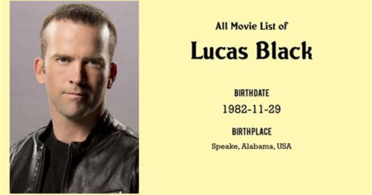 Lucas Black S Filmography Movies and Tv