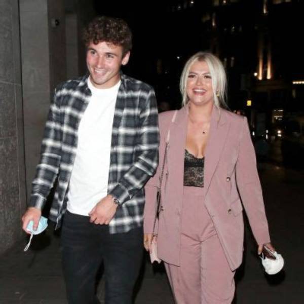 Lucy Fallon and Ryan Ledson Celebrating Valentine’s Day Together