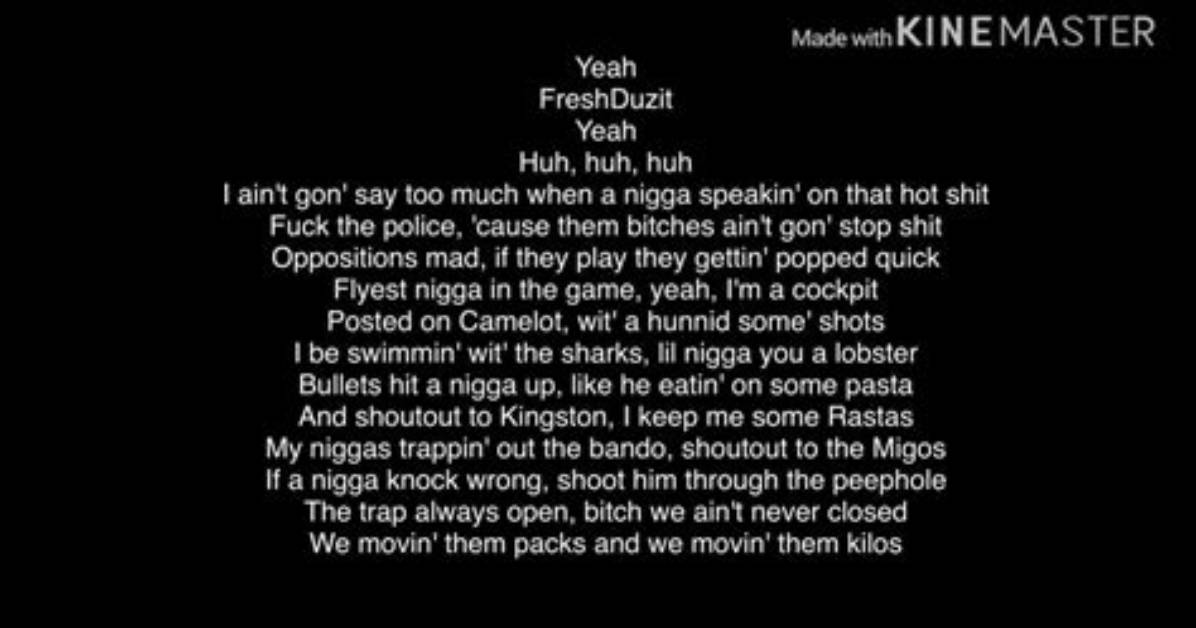 Lyrics Translations of Camelot Remix by Nle