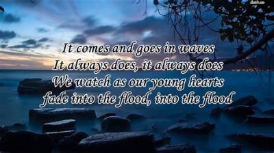 Lyrics & Translations of Comes in Waves by Ryan Robinette