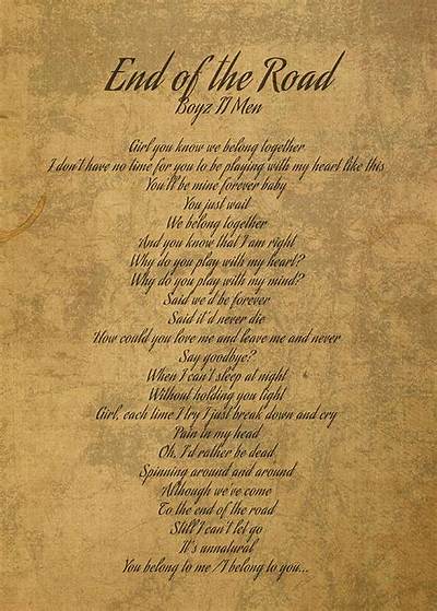 Lyrics & Translations of End of the Road by Juice Wrld
