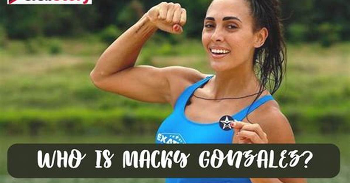 Macky Gonzalez Height, Weight, Net Worth, Age, Birthday, Wikipedia, Who, Nationality, Biography
