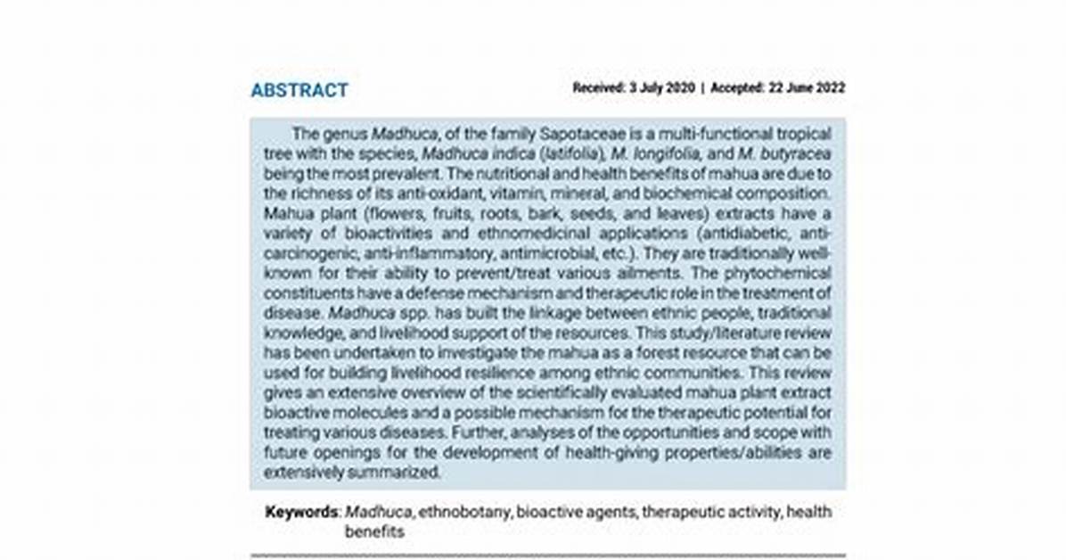 Mahua Scan: Comprehensive Overview and Expert Insights