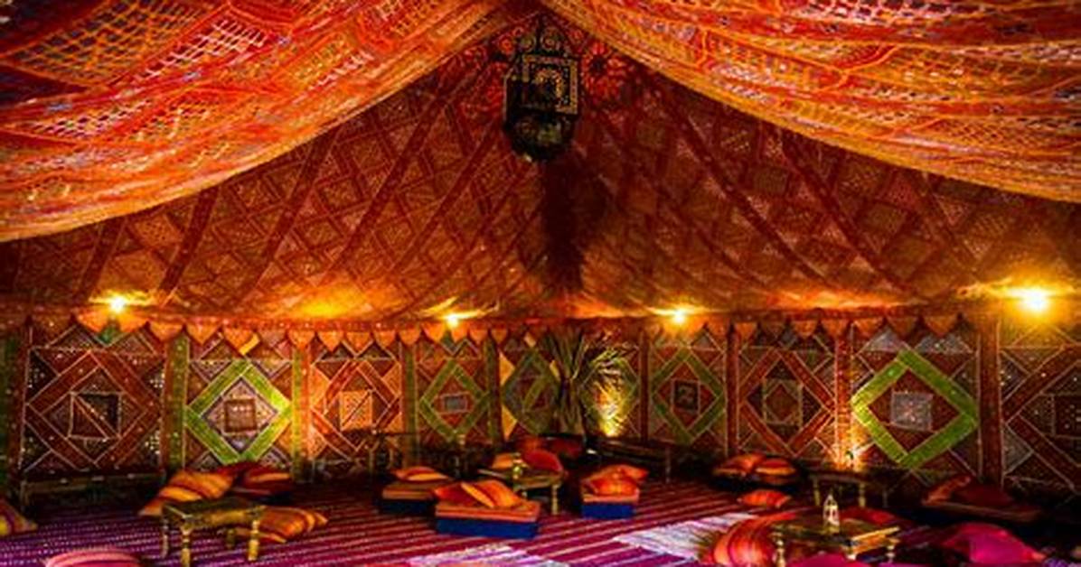 Making a Room into an Arabian Tent