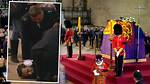 Man Arrested After Rushing Queen Elizabeth’s Coffin Lying in State and Lifting Royal Standard