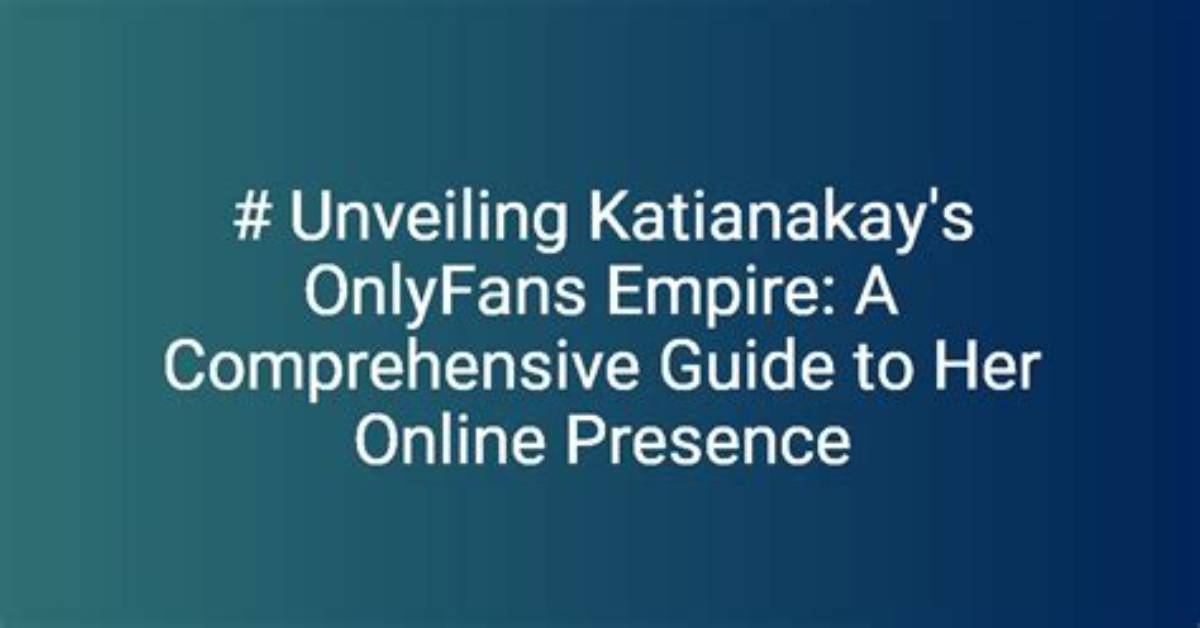 Maria Onlyfans: a Comprehensive Guide to Her Rise, Content, and Success