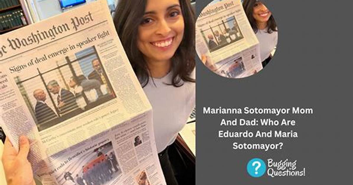 Marianna Sotomayor Washington Post Bio Wiki Age Husband Salary and Net
