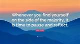 Mark Twain: 'Whenever You Find Yourself on the Side of the Majority, It Is Time to Pause and Reflect.'