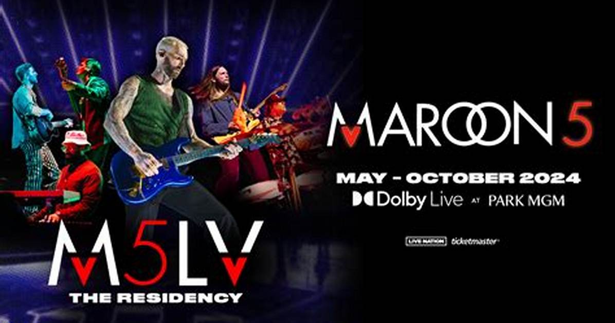 Maroon 5 Lands Las Vegas Residency Amid Adam Levine S Cheating